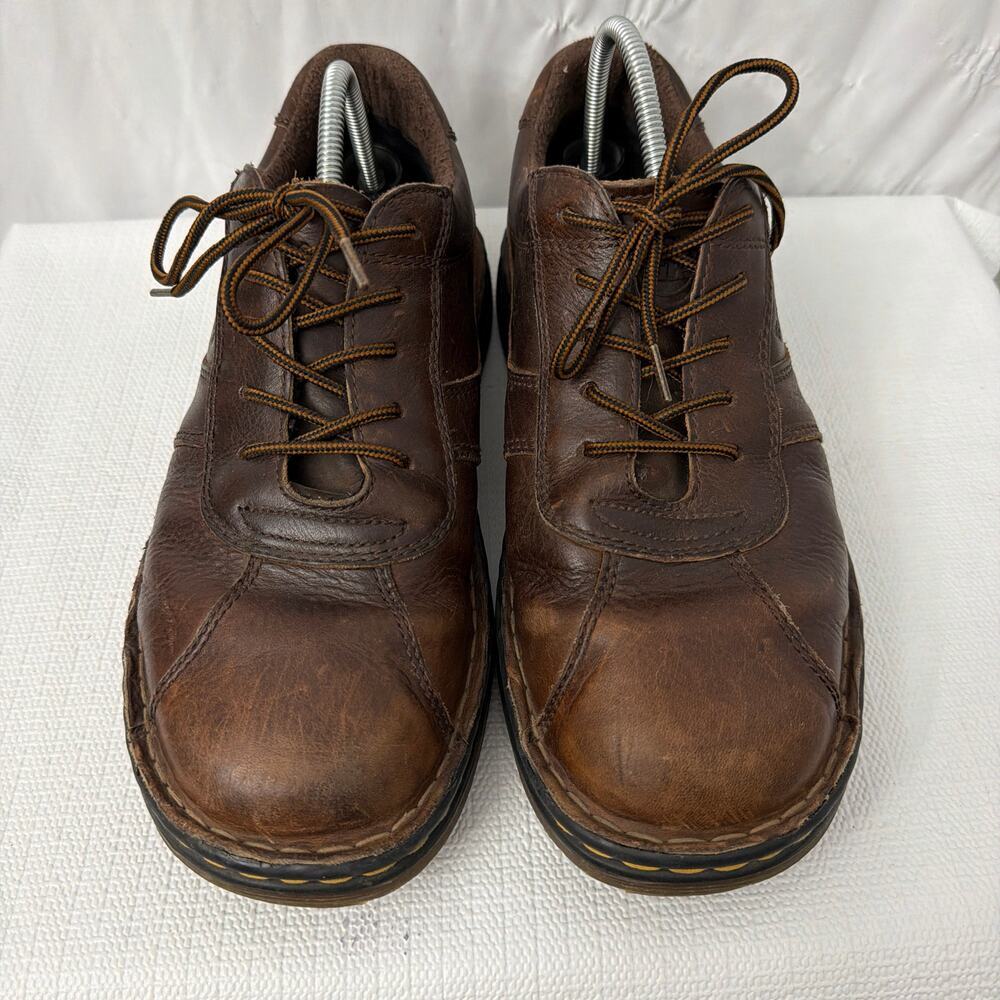 Dr Martens Shoes Mens Size 11 Brown Leather Oxford Grunge Distressed - Picture 3 of 10
